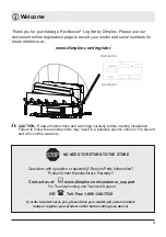 Предварительный просмотр 3 страницы Dimplex RLG25BR Owner'S Manual