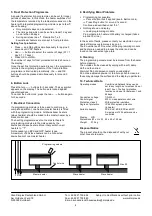 Preview for 4 page of Dimplex RMT 2 Installation And Operating Instructions Manual