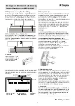 Предварительный просмотр 3 страницы Dimplex RX PW 1 Instructions For Installation And Use Manual