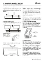 Предварительный просмотр 9 страницы Dimplex RX PW 1 Instructions For Installation And Use Manual