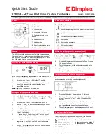 Preview for 1 page of Dimplex RXPW4 Quick Start Manual