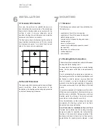 Preview for 6 page of Dimplex S1 7KS Installation And Operating Instructions Manual