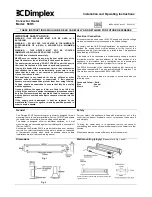 Предварительный просмотр 2 страницы Dimplex SCH5 Operating Instructions