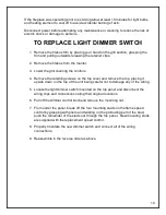 Preview for 12 page of Dimplex SF55992-AU Parts And Service Manual