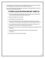 Preview for 15 page of Dimplex SF55992-AU Parts And Service Manual