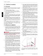 Preview for 22 page of Dimplex SI 100TE Installation And Operating Instructions Manual