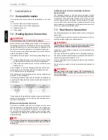 Preview for 20 page of Dimplex SI 11MER Installation And Operating Instructions Manual