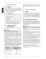 Preview for 8 page of Dimplex SI 11MSR Installation And Operating Instructions Manual