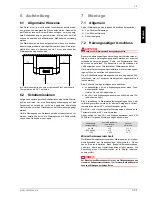 Preview for 7 page of Dimplex SI 11TE Installation And Operating Instructions Manual