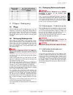 Preview for 11 page of Dimplex SI 11TU Installation And Operating Instructions Manual