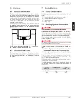 Preview for 19 page of Dimplex SI 11TU Installation And Operating Instructions Manual