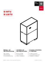 Dimplex SI 130TU Installation And Operating Instruction preview