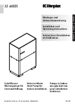 Dimplex SI 40HS Installation And Operating Instructions Manual preview