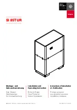 Dimplex SI 85TUR Installation And Operating Instruction preview