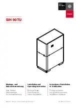 Preview for 1 page of Dimplex SIH 90TU Installation And Operating Instruction