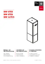 Dimplex SIW 11TES Installation And Operating Instruction preview