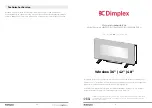 Предварительный просмотр 36 страницы Dimplex SWM3520-UK Owner'S Manual