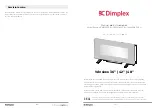 Предварительный просмотр 66 страницы Dimplex SWM3520-UK Owner'S Manual