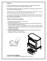 Предварительный просмотр 9 страницы Dimplex TDS8515T Installation And Operation Manual