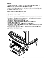 Preview for 14 page of Dimplex TDS8515T Installation And Operation Manual