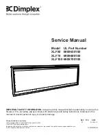 Dimplex THWG XLF100 Service Manual preview