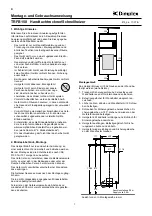 Предварительный просмотр 1 страницы Dimplex TRFB 150 Mounting And Operating Instructions