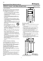 Предварительный просмотр 5 страницы Dimplex TRFB 150 Mounting And Operating Instructions