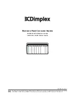 Dimplex V20E625U Instructions предпросмотр