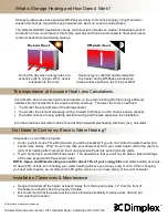 Preview for 2 page of Dimplex VFMQ Product Manual