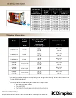 Preview for 3 page of Dimplex VFMQ Product Manual