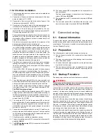 Preview for 22 page of Dimplex WI 14ME Installation And Operating Instructions Manual