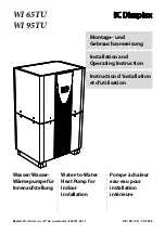 Preview for 1 page of Dimplex WI 65TU Installation And Operating Instruction