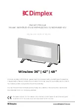 Dimplex Winslow SWM3520-EU Owner'S Manual предпросмотр