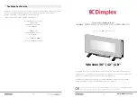 Предварительный просмотр 36 страницы Dimplex Winslow SWM3520-EU Owner'S Manual