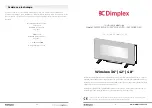 Предварительный просмотр 46 страницы Dimplex Winslow SWM3520-EU Owner'S Manual