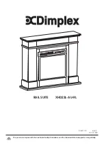 Dimplex XHD23L-AU-RL Manual preview