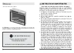 Preview for 22 page of Dimplex XHD23L-INT Owner'S Manual