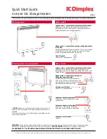 Предварительный просмотр 2 страницы Dimplex XLS Quick Start Manual