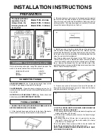 Предварительный просмотр 2 страницы Dimplex XMCS712N Installation And Operating Instruc