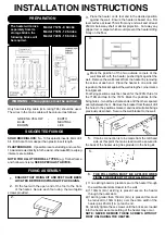 Предварительный просмотр 2 страницы Dimplex XMS718N Installation And Operating Instructions