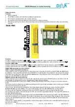 Предварительный просмотр 20 страницы DINA Elektronik DBDS 1VMG Product Information