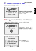 Preview for 55 page of Dinamica Generale AgriNIR Operator'S Manual