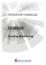 Предварительный просмотр 1 страницы Dinamica Generale DG8000 Operator'S Manual