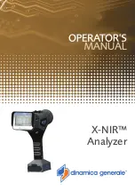 Preview for 1 page of Dinamica Generale X-NIR Operator'S Manual