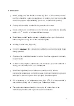 Preview for 10 page of DINDAN 14ACU/005 User Manual