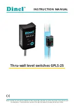 Dinel GPLS-25 Series Instruction Manual preview