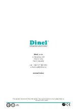 Предварительный просмотр 48 страницы Dinel PDU-420-W Instruction Manual