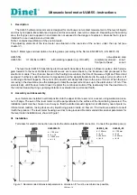 Dinel ULM-55N Instructions предпросмотр