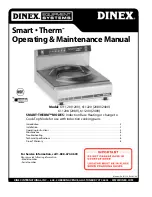 Предварительный просмотр 1 страницы Dinex 611120 (120V) Operating And Maintenance Manual