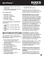 Preview for 9 page of Dinex DuraTherm 2011208 Operating & Maintenance Manual